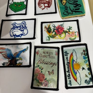 Iron on patches
