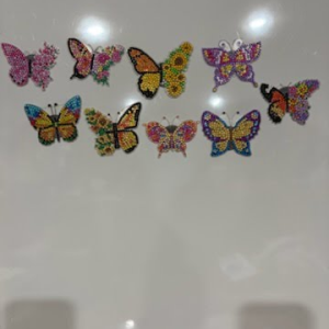 Butterfly Diamond Dot Magnets