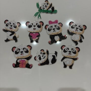 Panda Diamond Dot Magnets