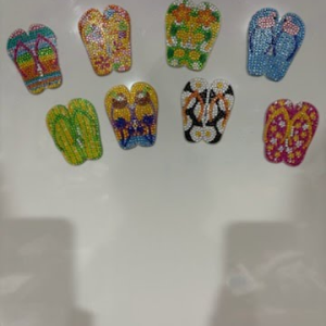 Flipflops Diamond Dot Magnets